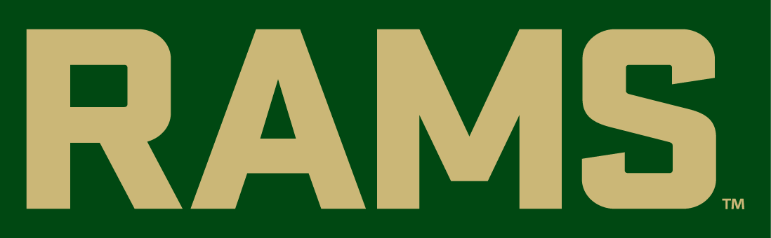 Colorado State Rams 2015-Pres Wordmark Logo v2 diy iron on heat transfer...